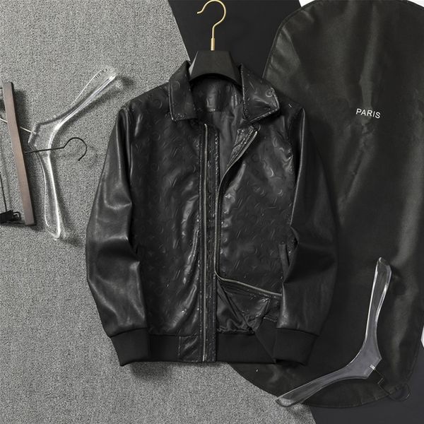 fashion men's jackets men leather jackets zipper male biker coat flight suit for recreational sport coats, Black
fashion men's jackets men leather jackets zipper male biker coat flight suit for recreational sport coats, Black