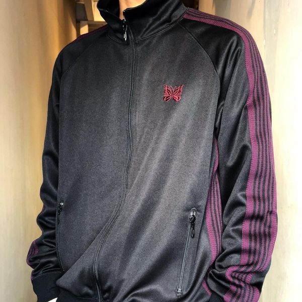 mens jackets needles poly smooth track long sleeve jackets men women needles awge jacket red butterfly embroidery awge coat 230906, Black;brown
mens jackets needles poly smooth track long sleeve jackets men women needles awge jacket red butterfly embroidery awge coat 230906, Black;brown