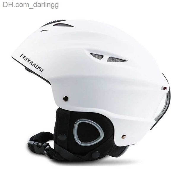Image of Cycling Helmets CE Certification PC+EPS Adult Teenager Ski Helmet Men Women Skating Skateboard Snowboard Snow Sports Q230905