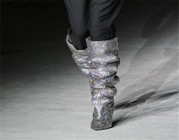 prova perfetto women pointed toe bling bling over knee rhinestone boots crystal long high heel boots luxury thin heel boo1592536, Black
prova perfetto women pointed toe bling bling over knee rhinestone boots crystal long high heel boots luxury thin heel boo1592536, Black