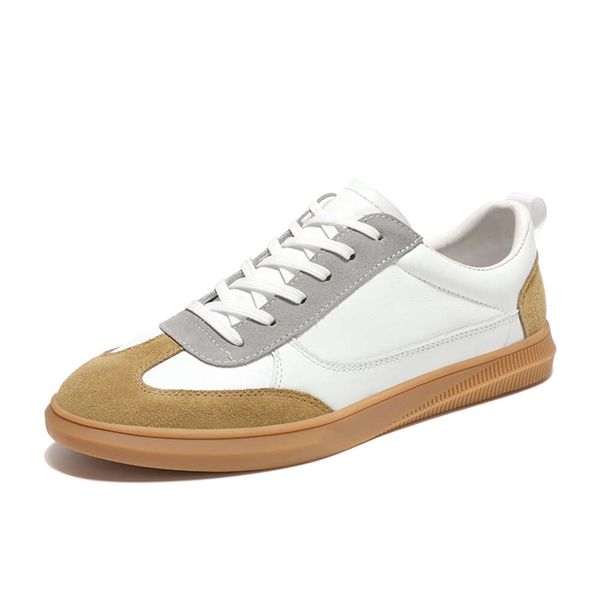 guannan 985 layer fashion casual leather shoes 38-44men women outdoor sports running sneakers casual shoe athletics trainers