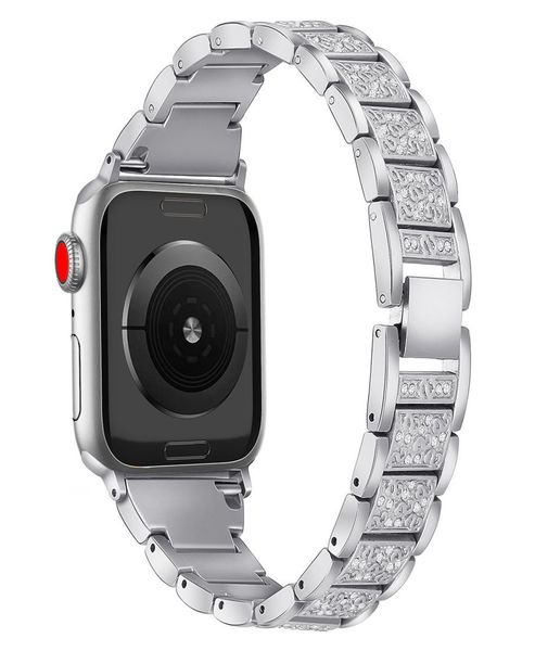 40mm44mm38mm42mm stainless steel band strap for apple watch series 4 series 5 4 3 2 women luxury diamond rhinestone bracelet7999415, Black;brown
40mm44mm38mm42mm stainless steel band strap for apple watch series 4 series 5 4 3 2 women luxury diamond rhinestone bracelet7999415, Black;brown