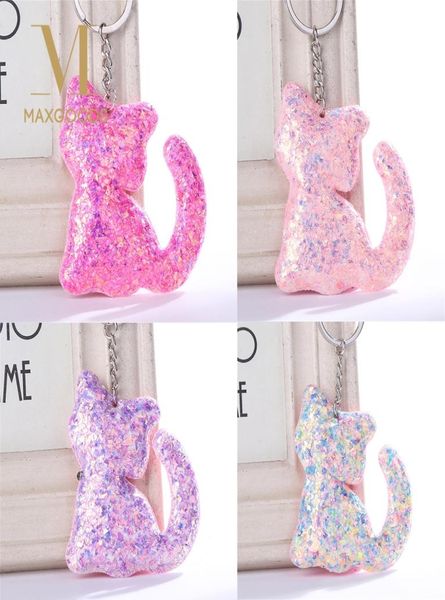 lovely cat shape sequins glitter key chain for women handbag pendant keychain car keyring fashion jewelry gift7488558, Silver
lovely cat shape sequins glitter key chain for women handbag pendant keychain car keyring fashion jewelry gift7488558, Silver