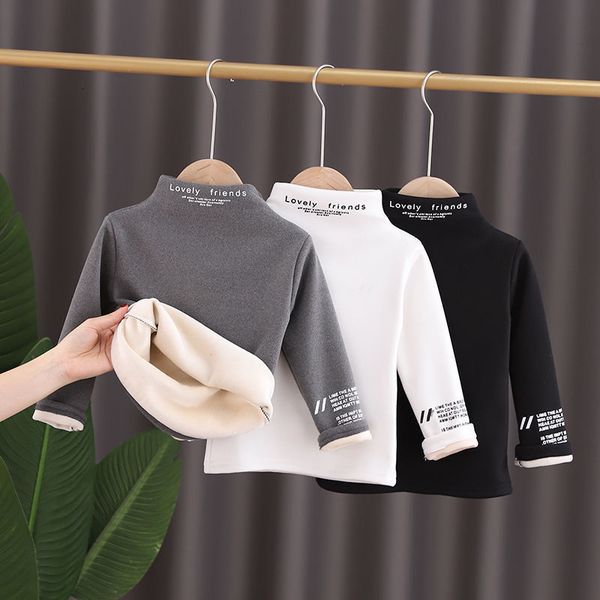 hoodies sweatshirts winter polyester boys girls t shirt korean version fashion plus velvet thick half turtleneck casual children s clothing, Black
hoodies sweatshirts winter polyester boys girls t shirt korean version fashion plus velvet thick half turtleneck casual children s clothing, Black