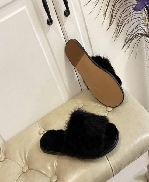 2021 new mink fur flat women men home slippers print slides indoor slippers with box size 35452587275, Black
2021 new mink fur flat women men home slippers print slides indoor slippers with box size 35452587275, Black