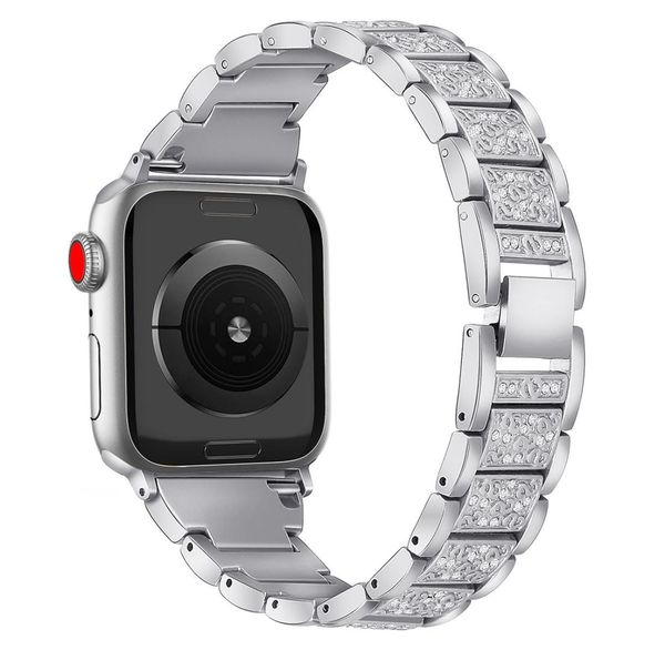 40mm44mm38mm42mm stainless steel band strap for apple watch series 4 series 5 4 3 2 women luxury diamond rhinestone bracelet9342600, Black;brown
40mm44mm38mm42mm stainless steel band strap for apple watch series 4 series 5 4 3 2 women luxury diamond rhinestone bracelet9342600, Black;brown