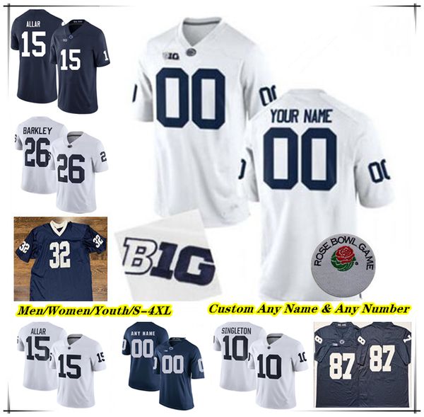 Ncaa College PSU Penn State Nittany Football Jerseys Drew Allar Nicholas Singleton Kaytron Allen KeAndre Lambert-Smith Harrison Wallace III Jacobs Saquon Barkley, Men-white-no name
Ncaa College PSU Penn State Nittany Football Jerseys Drew Allar Nicholas Singleton Kaytron Allen KeAndre Lambert-Smith Harrison Wallace III Jacobs Saquon Barkley, Men-white-no name