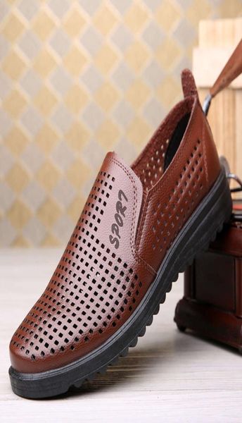 summer men039s soft leather hollow out sandals with holes and breathability casual men039s shoes fashion set foot soft sole 9499618, Black
summer men039s soft leather hollow out sandals with holes and breathability casual men039s shoes fashion set foot soft sole 9499618, Black