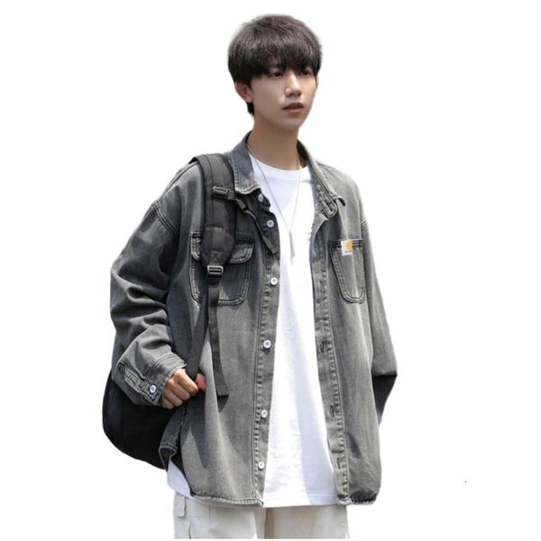 carharts designer men's fashion new hong kong feng washing trend denim shirt coat loose and comfortable men and women's wear, Black;brown
carharts designer men's fashion new hong kong feng washing trend denim shirt coat loose and comfortable men and women's wear, Black;brown