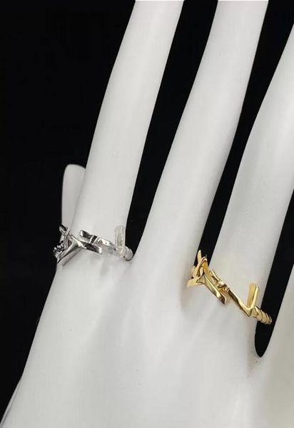 vintage letter pattern designer ring open rings couple for women lady party wedding lovers gift engagement jewelry with box8806995, Silver
vintage letter pattern designer ring open rings couple for women lady party wedding lovers gift engagement jewelry with box8806995, Silver