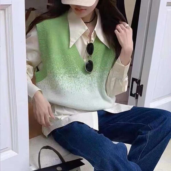 candy color v neck knitted vest womens spring and autumn korean sweet age slipper top, Black;white
candy color v neck knitted vest womens spring and autumn korean sweet age slipper top, Black;white