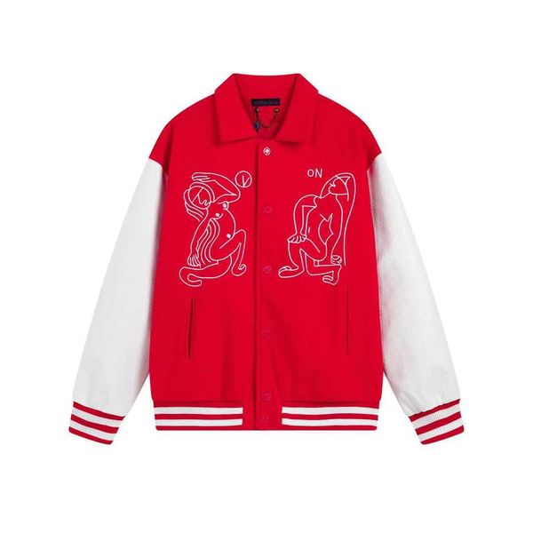 men baseball uniform jacket flocking leather sleeves baseball coat uniform jacket single breasted warm jackets couples varsity coats designe, Black;brown
men baseball uniform jacket flocking leather sleeves baseball coat uniform jacket single breasted warm jackets couples varsity coats designe, Black;brown