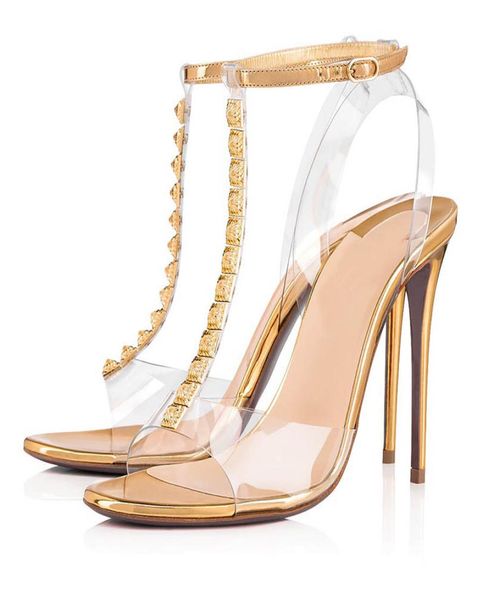 fashion women pumps gold patent leather studded spikes ankle strappy shoes thin heels with dustbag box real leather9446348, Black
fashion women pumps gold patent leather studded spikes ankle strappy shoes thin heels with dustbag box real leather9446348, Black
