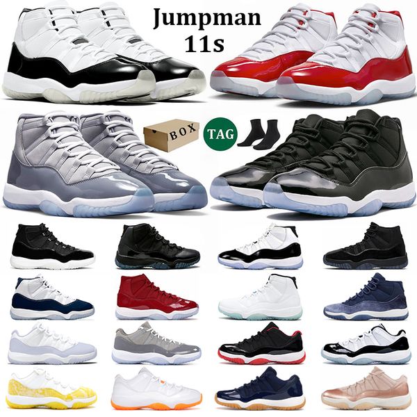 with box jumpman 11 basketball shoes men women 11s cherry cement grey dmp cap and gown cool grey bred space jam mens trainers outdoor sneake
with box jumpman 11 basketball shoes men women 11s cherry cement grey dmp cap and gown cool grey bred space jam mens trainers outdoor sneake