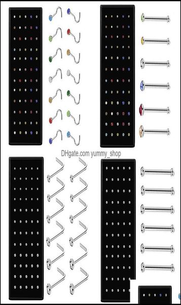 rings studs jewelry60 pcs boxed lshape stud set with crystal body piercing gun kit fake nose ring stainlesssteel needle hoop p7367422, Silver
rings studs jewelry60 pcs boxed lshape stud set with crystal body piercing gun kit fake nose ring stainlesssteel needle hoop p7367422, Silver