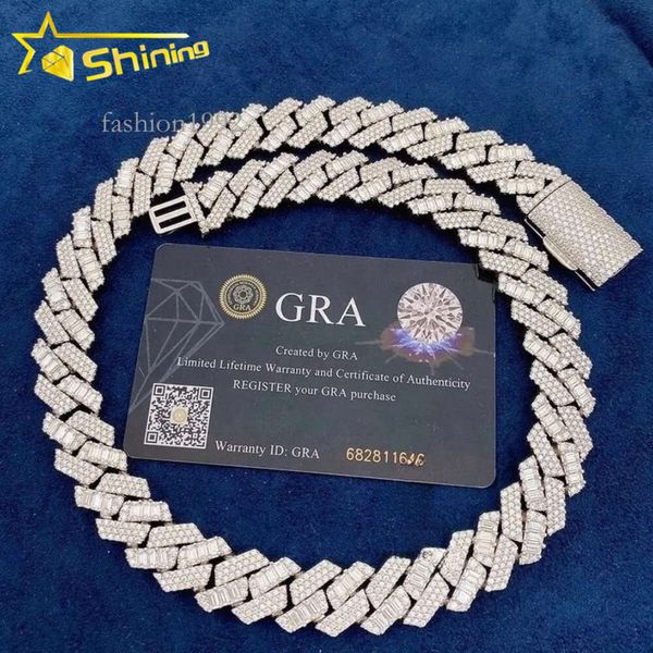 custom rapper jewelry 15mm solid sier vvs lab diamond iced out men moissanite hip hop jewelry necklace, Silver
custom rapper jewelry 15mm solid sier vvs lab diamond iced out men moissanite hip hop jewelry necklace, Silver