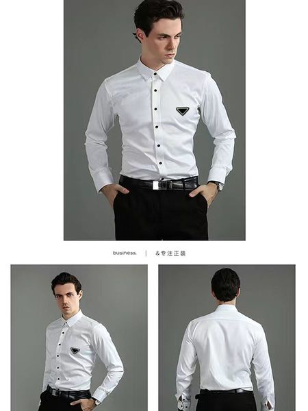 designers mens casual shirts quality designer business tees classic long sleeve shirt solid color letter spring autumn blouse plus sizeh 2xs, White;black
designers mens casual shirts quality designer business tees classic long sleeve shirt solid color letter spring autumn blouse plus sizeh 2xs, White;black