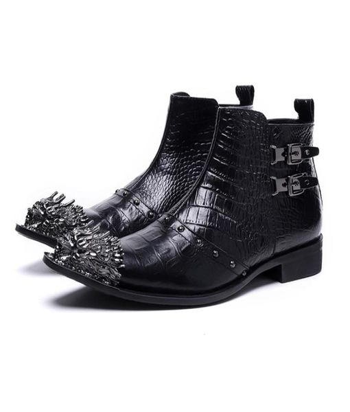 italian style men big size black leather boots business party men039s fashion ankle boots metal pointed toe winter motorcycle b3705401
italian style men big size black leather boots business party men039s fashion ankle boots metal pointed toe winter motorcycle b3705401