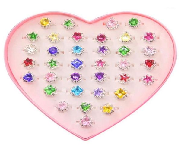 36pcs colorful rhinestone gem rings in box adjustable little girl jewel rings in box children kids little girl gift pre13307024, Silver
36pcs colorful rhinestone gem rings in box adjustable little girl jewel rings in box children kids little girl gift pre13307024, Silver