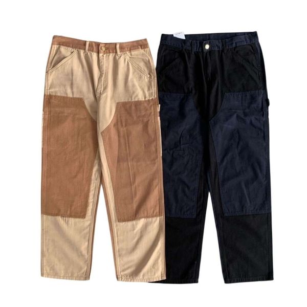 designer cakrats mens new spliced trousers autumn michigan canvas logging pants jeans work pants classic men and women's wear, Blue
designer cakrats mens new spliced trousers autumn michigan canvas logging pants jeans work pants classic men and women's wear, Blue