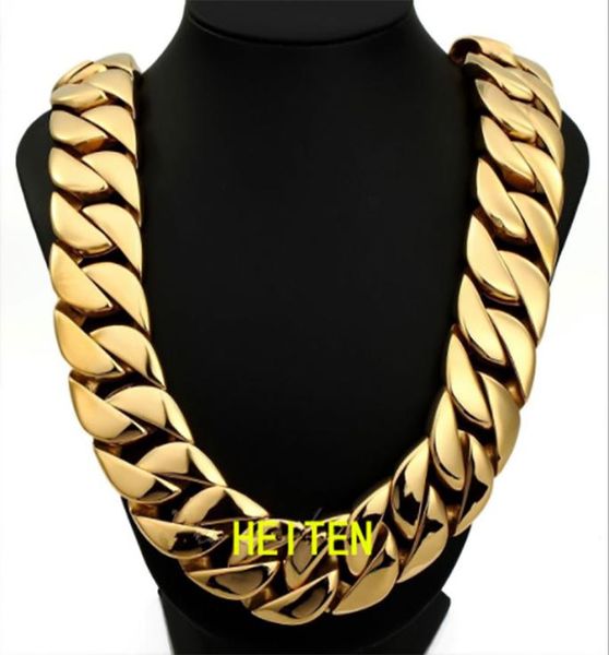 luxury mens 316l stainless steel heiten 32mm 23mm width16quot28quot hip hop heavy cuban gold chain fashion heiten jewelry 282468640, Silver
luxury mens 316l stainless steel heiten 32mm 23mm width16quot28quot hip hop heavy cuban gold chain fashion heiten jewelry 282468640, Silver