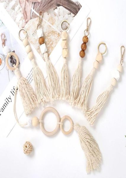 cotton thread wrapped wood bead tassel keychain for women boho key holder keyring macrame bag charm car hanging jewelry gift8052689, Silver
cotton thread wrapped wood bead tassel keychain for women boho key holder keyring macrame bag charm car hanging jewelry gift8052689, Silver