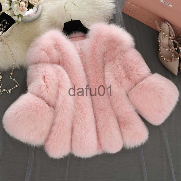 women's fur faux fur hjqjljls 2021 winter women thick warm pink fur coat fashion faux fox fur coat female three quarter sleeve artifici, Black
women's fur faux fur hjqjljls 2021 winter women thick warm pink fur coat fashion faux fox fur coat female three quarter sleeve artifici, Black