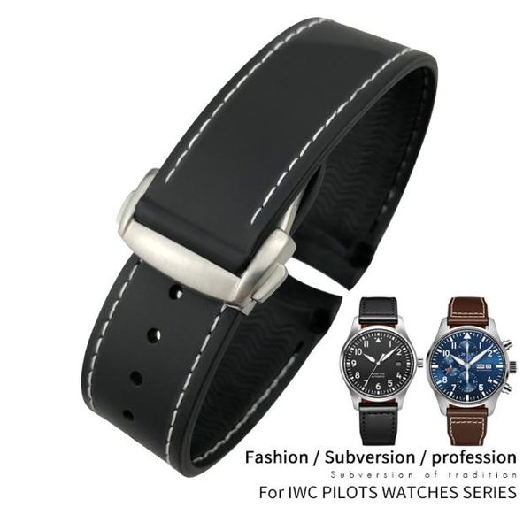 20mm 21mm 22mm rubber silicone watch band for omega sea master 300 iwc hamilton black blue strap watch bracelets folding clasp fre9609363, Black;brown
20mm 21mm 22mm rubber silicone watch band for omega sea master 300 iwc hamilton black blue strap watch bracelets folding clasp fre9609363, Black;brown