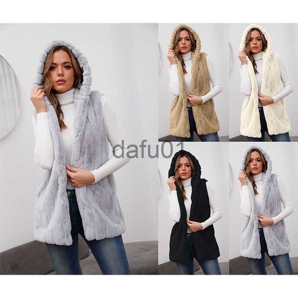 women's fur faux fur 2023 new fashion hooded vest girl spring and autumn fur vest girl autumn and winter shoulder vest girl x0907, Black
women's fur faux fur 2023 new fashion hooded vest girl spring and autumn fur vest girl autumn and winter shoulder vest girl x0907, Black