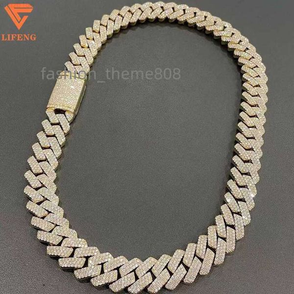 15mm silver hip hop jewelry miami style men cuban necklace iced out moissanite cuban link chain
15mm silver hip hop jewelry miami style men cuban necklace iced out moissanite cuban link chain