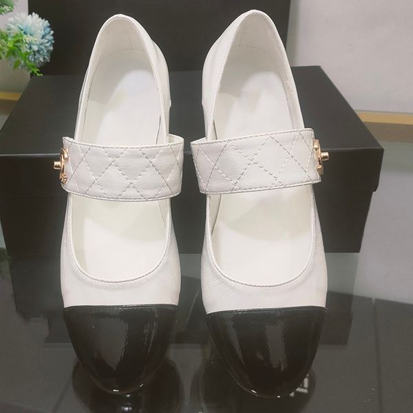 women lacquer leather round head dress shoes luxury designer classic color matching mary janes shoes flat bottom thick heel non slides ladie, Black
women lacquer leather round head dress shoes luxury designer classic color matching mary janes shoes flat bottom thick heel non slides ladie, Black