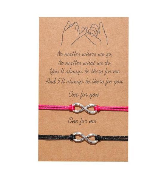 new antique silver lucky love infinity charm bracelets bangles women girls wristband adjustable friendship jewelry with card7513742, Golden;silver
new antique silver lucky love infinity charm bracelets bangles women girls wristband adjustable friendship jewelry with card7513742, Golden;silver