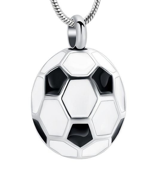 ijd10749 stainless steel soccer ball cremation charm urn pendant hold human ashesblackwhite enmael football memorial jewelry8626157, Silver
ijd10749 stainless steel soccer ball cremation charm urn pendant hold human ashesblackwhite enmael football memorial jewelry8626157, Silver