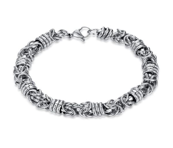 fashion stainless steel solid bracelet adjustable clasp male chain in 2 colors jewelry for boy man gift gs9804032627, Black
fashion stainless steel solid bracelet adjustable clasp male chain in 2 colors jewelry for boy man gift gs9804032627, Black