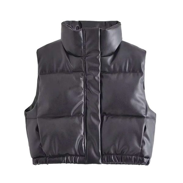 winter style fashion city casual womens vests clothing pure color stand collar sleeveless zipper pu imitation, Black;white
winter style fashion city casual womens vests clothing pure color stand collar sleeveless zipper pu imitation, Black;white