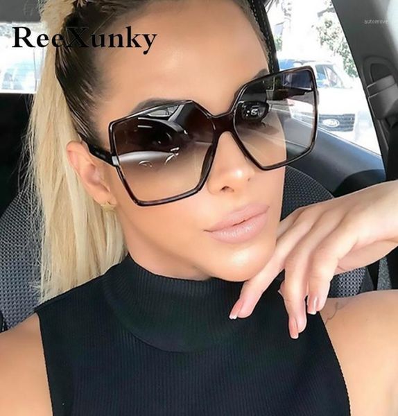 2020 vintage brand designer oversized square sunglasses women fashion mirror black sun glasses men shades female zonnebril dames15084681, White;black 
2020 vintage brand designer oversized square sunglasses women fashion mirror black sun glasses men shades female zonnebril dames15084681, White;black