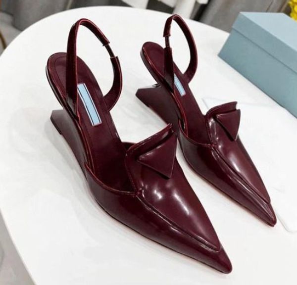 casual shoes designer sandals women wedges shoe pointed toe high heels sandal wedding dress leather summer spring lady walking pumps, Black
casual shoes designer sandals women wedges shoe pointed toe high heels sandal wedding dress leather summer spring lady walking pumps, Black