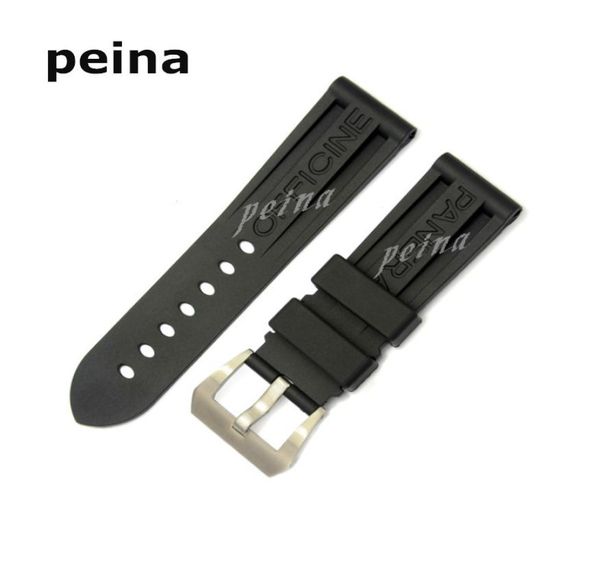 22mm 24mm man new grade black diving silicone rubber watch band strap for panerai9886036, Black;brown
22mm 24mm man new grade black diving silicone rubber watch band strap for panerai9886036, Black;brown