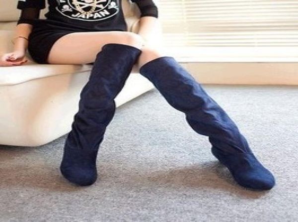 wholewomen boots 2016 autumn winter ladies fashion flat bottom boots shoes over the knee thigh high suede long boots7329790, Black
wholewomen boots 2016 autumn winter ladies fashion flat bottom boots shoes over the knee thigh high suede long boots7329790, Black