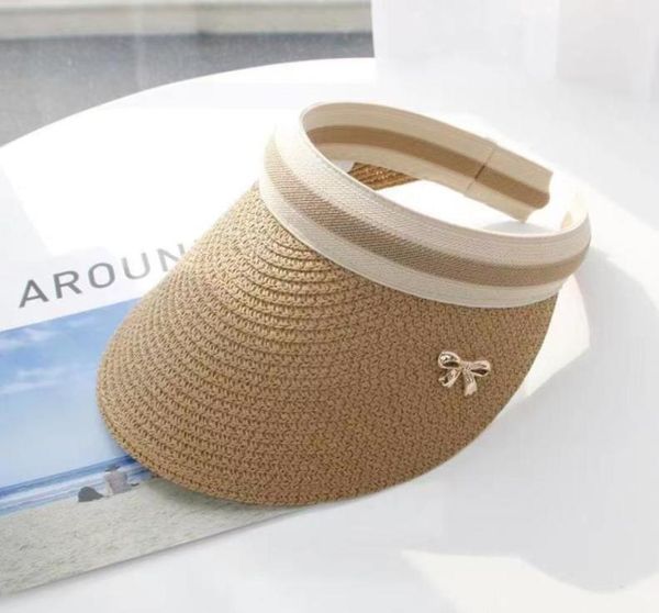 women039s sun hats handmade straw visor caps parentchild summer empty beach1298597, Blue;gray
women039s sun hats handmade straw visor caps parentchild summer empty beach1298597, Blue;gray