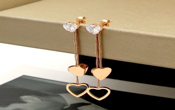 shining earrings fashion heart rhythm fringed double heart long earrings japanese wild titanium steel rose gold heartshaped earri4191986, Golden;silver
shining earrings fashion heart rhythm fringed double heart long earrings japanese wild titanium steel rose gold heartshaped earri4191986, Golden;silver