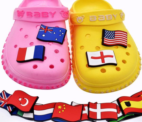 soft rubber national flag shoe deocrations charm parts accessories jibitz for charms buckle buttons4114818, White;pink
soft rubber national flag shoe deocrations charm parts accessories jibitz for charms buckle buttons4114818, White;pink