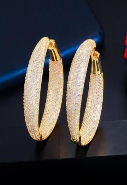 european and american simple shiny microzircon round earrings with copper large elegant hoop huggie21305396505819, Golden;silver
european and american simple shiny microzircon round earrings with copper large elegant hoop huggie21305396505819, Golden;silver