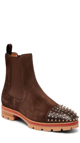 highest quality men casual boots rubber platform soles melon spikes ankle boot calfskin flats luxury designs with boxes6993730, Black
highest quality men casual boots rubber platform soles melon spikes ankle boot calfskin flats luxury designs with boxes6993730, Black