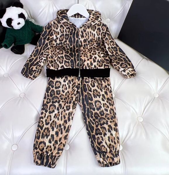 2023 new high-end baby clothing leopard print sets girls long sleeve suits spring autumn children western style european and american style, White
2023 new high-end baby clothing leopard print sets girls long sleeve suits spring autumn children western style european and american style, White