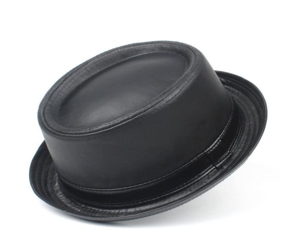 100 leather men balck pork pie for dad fedora fasgion gentleman flat bowler porkpie hat size s l xl33695021415025, Blue;gray
100 leather men balck pork pie for dad fedora fasgion gentleman flat bowler porkpie hat size s l xl33695021415025, Blue;gray