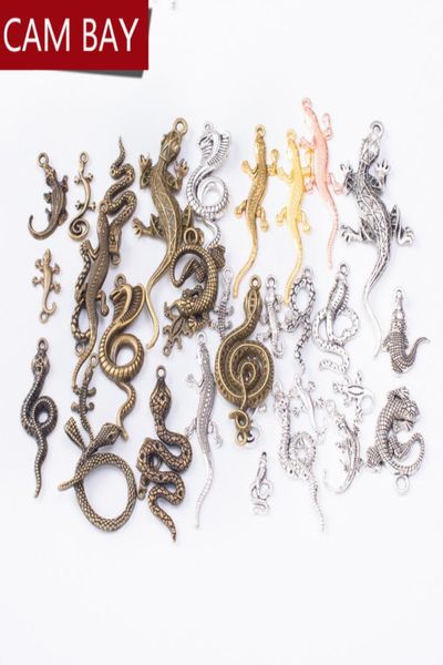 reptile animals lizard series charm metal mixed charms 100g pendants diy necklace earrings jewels making handmade crafts jewelry findings817, Bronze;silver
reptile animals lizard series charm metal mixed charms 100g pendants diy necklace earrings jewels making handmade crafts jewelry findings817, Bronze;silver