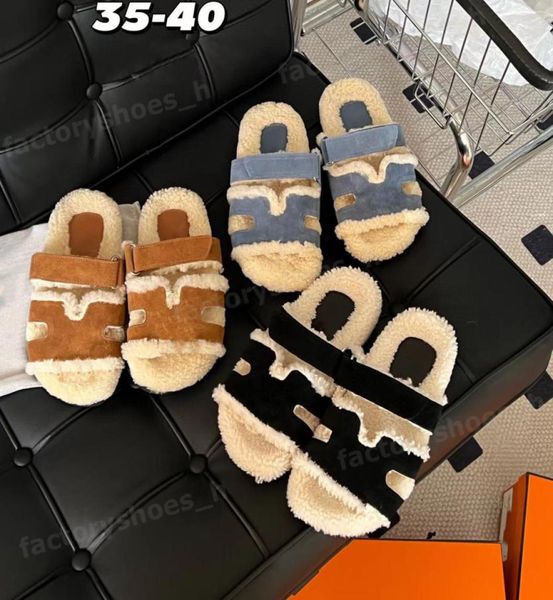 designer slipper wool chypre slippers women fluffy furry sandals warm winter flat slides suede sandal classic beach furry flip flo5885576, Black
designer slipper wool chypre slippers women fluffy furry sandals warm winter flat slides suede sandal classic beach furry flip flo5885576, Black