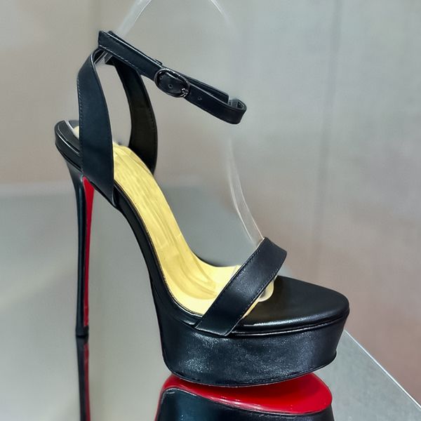 black leather strap stiletto heels water platform high heels for women luxury designer new roman open toe sandals to wear wedding womens sho
black leather strap stiletto heels water platform high heels for women luxury designer new roman open toe sandals to wear wedding womens sho