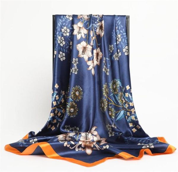 scarves print floral 2021 square silk scarf women fashion 9090cm satin soft summer kerchief bandana foulard headband beach shawl 5700960, Blue;gray
scarves print floral 2021 square silk scarf women fashion 9090cm satin soft summer kerchief bandana foulard headband beach shawl 5700960, Blue;gray